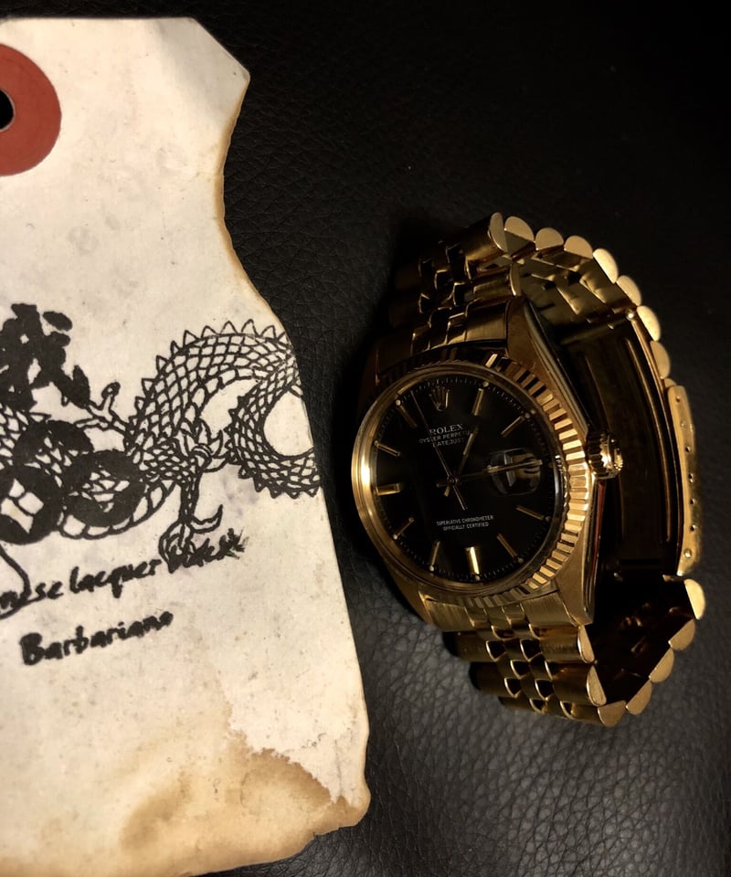 究極Rock'n Roll金無垢ヴィンテージROLEX〉ROLEX DATEJAST 197 究極Rock'n Roll金無垢ヴィンテージROLEX〉ROLEX DATEJAST 197