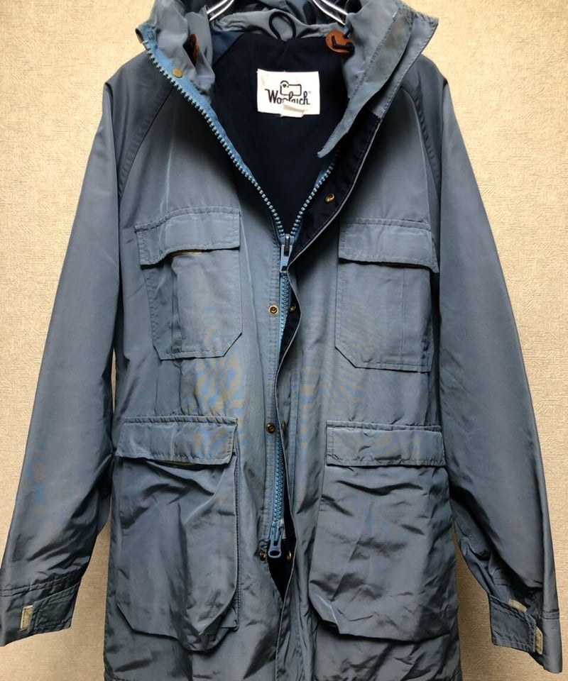 Woolrich 70 年代 ビンテージ スナップボタン ダウンベスト M お