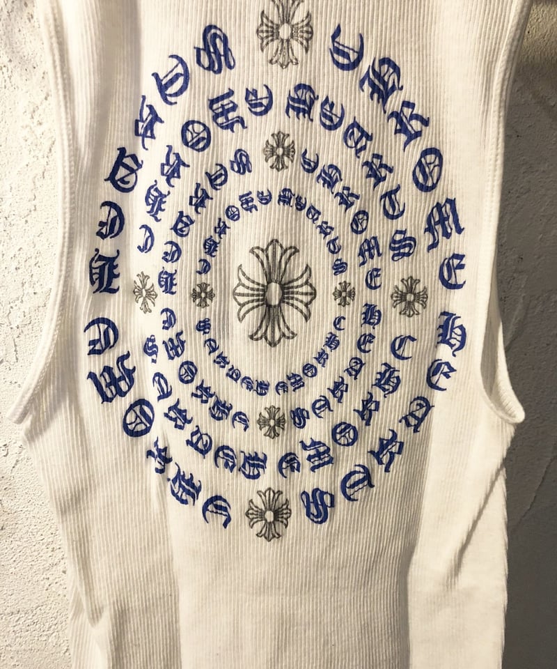 クロムハーツU.S.A.製オールド絶版タンクトップ〉Chrome Hearts U.S.A.