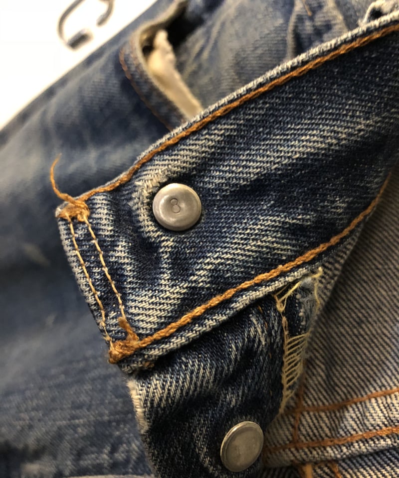 目玉〉リアルヴィンテージ LEVI'S 501 big E 60,s後期モデル ...