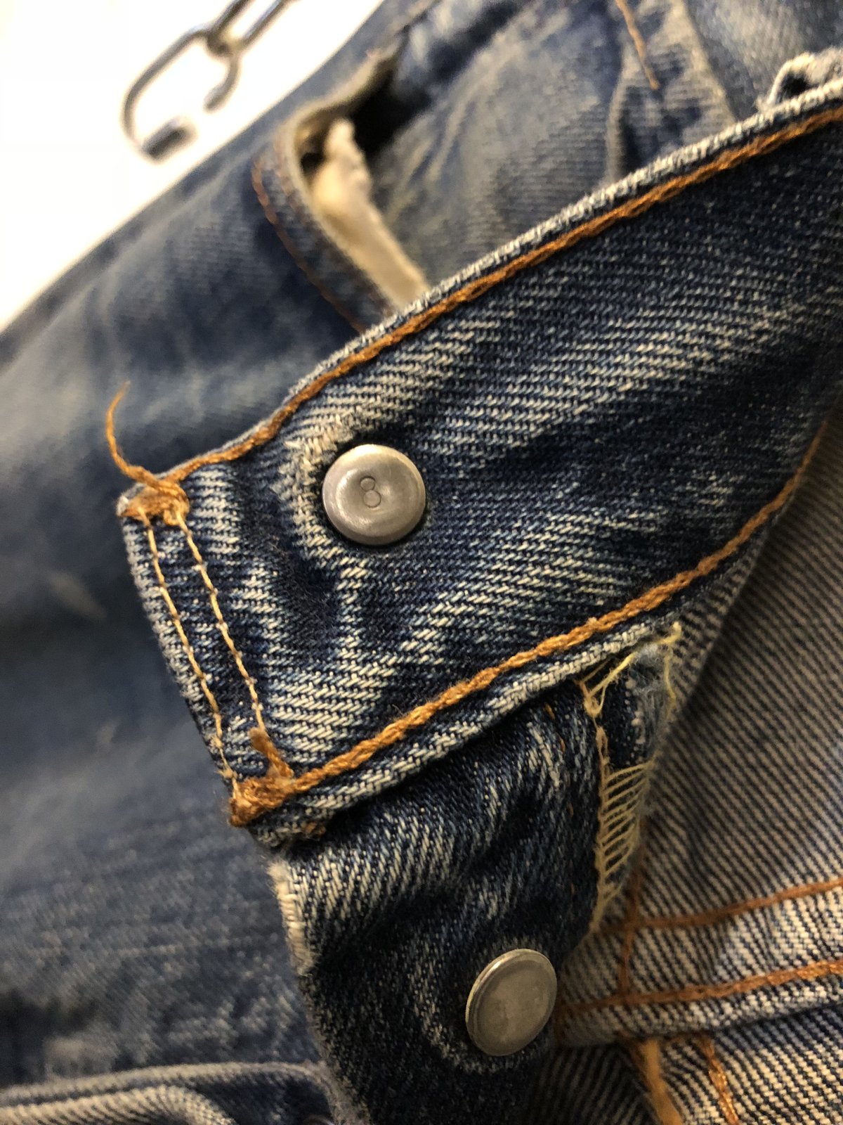 目玉〉リアルヴィンテージ LEVI'S 501 big E 60,s後期モデル