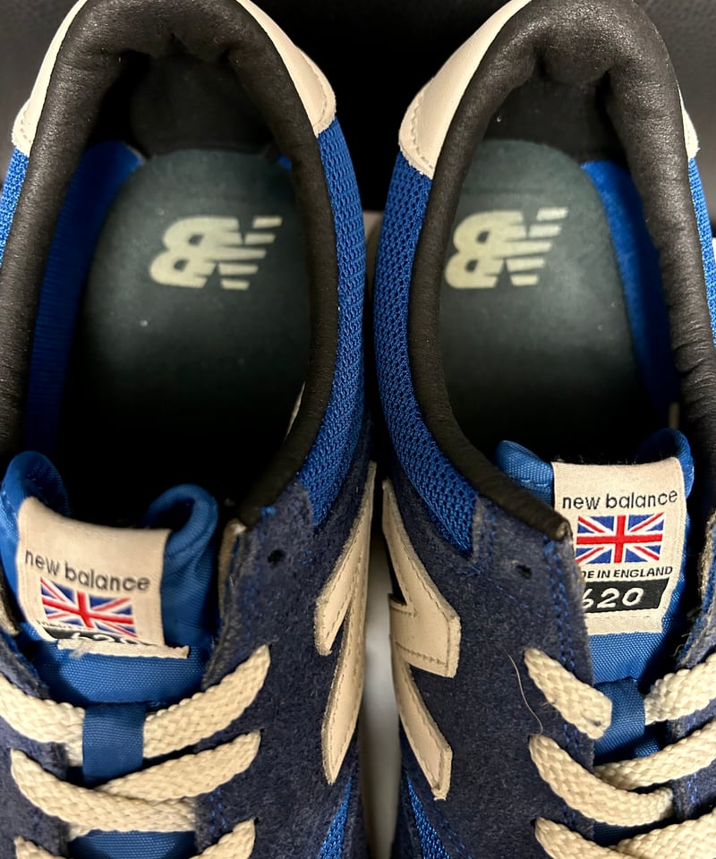未使用 ニューバランス ブルー 廃盤品 ハイポテンシャルイングランド製廃版モデル〉オールドイングランド製廃