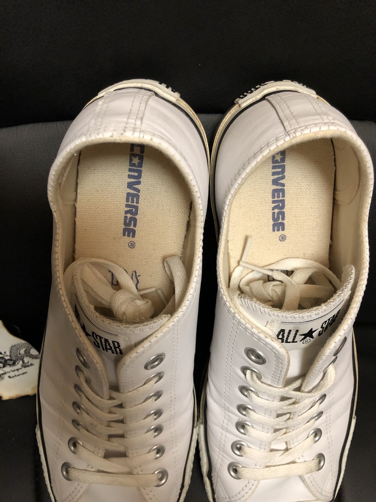 Converse all sales star leather low