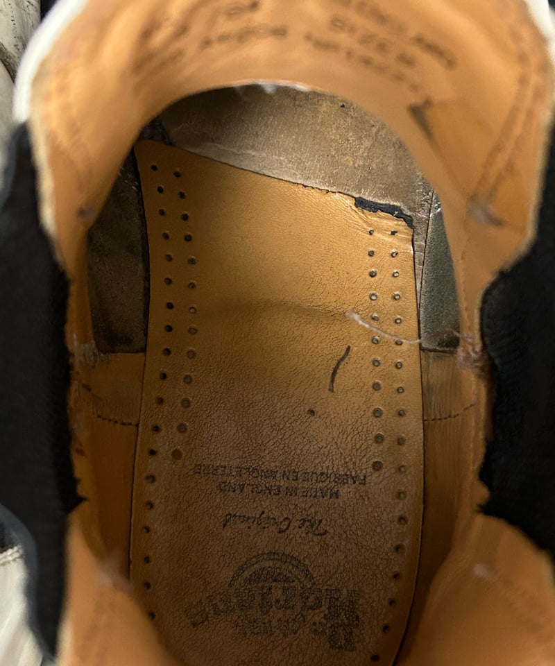 Dr. Martens ブラウン サイドゴアブーツ エイジングカラー 希少