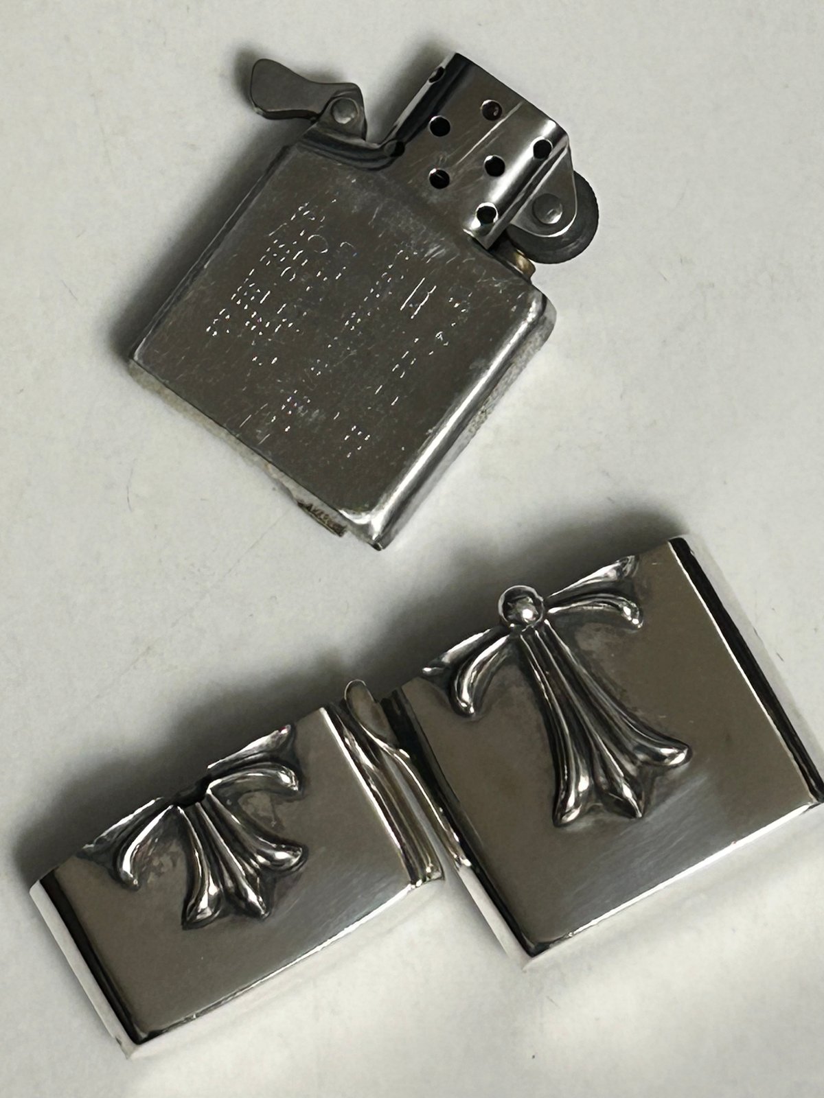 希少ヴィンテージ期クロムハーツ1997刻印スターリングシルバー〉Chrome