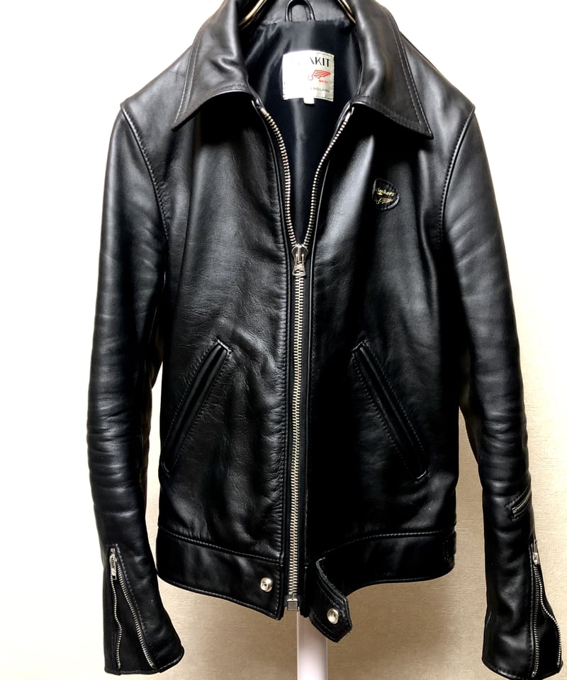 超目玉UKロックンロールシングルライダース決定版》Lewis Leathers