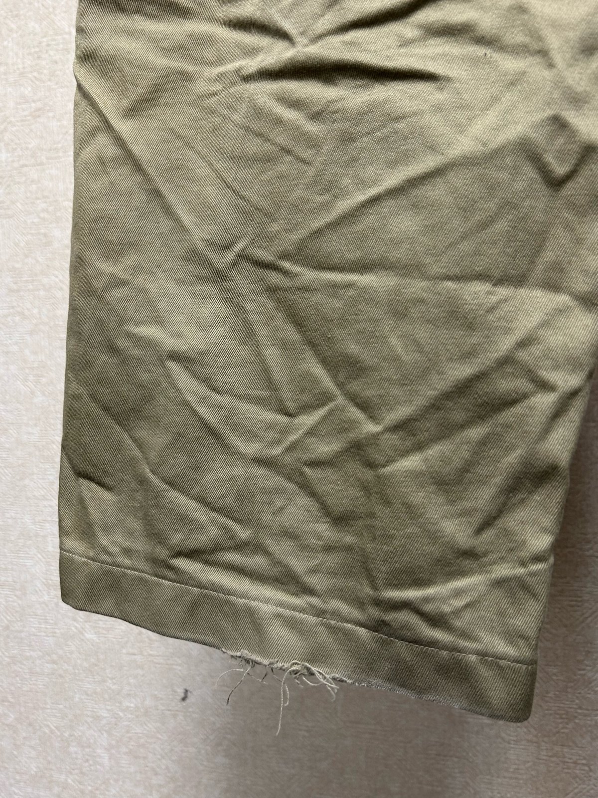 美品　米軍実物　U.S.M.C. 69年製　アルミジッパー　チノパン　w31 米軍実物U.S.M.C.69年製アルミジッパーチノトラウザーズ〉米軍実物海