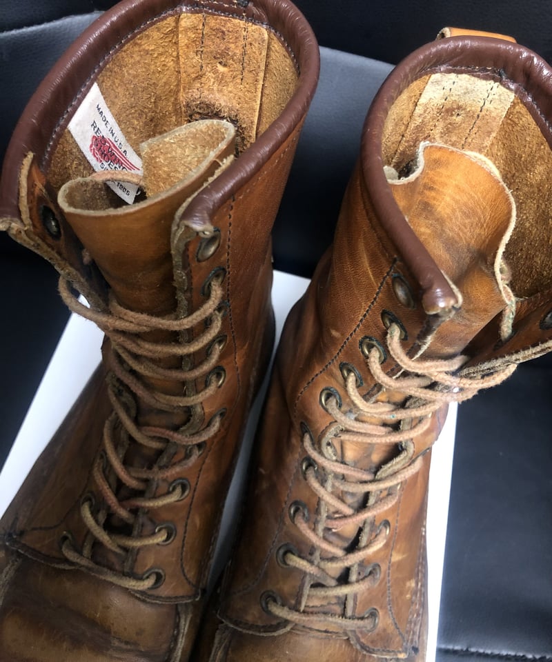Red Wing 羽タグ 204 廃盤品 90s 90s 廃盤 レッドウィング 赤茶 204 スーパーソール ブーツ