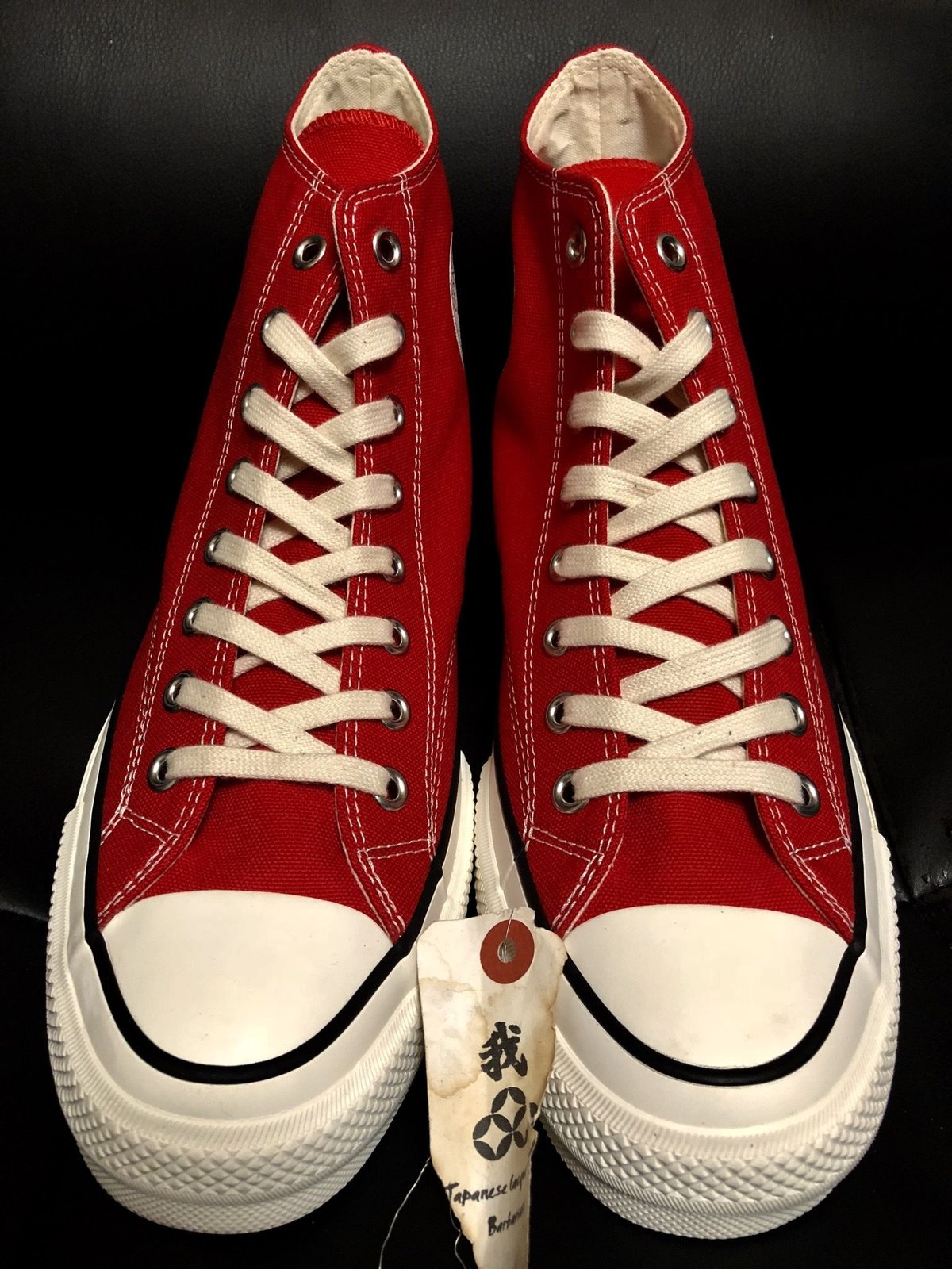 27.5cm レッド Addict CHUCK TAYLOR HI 赤275 - スニーカー