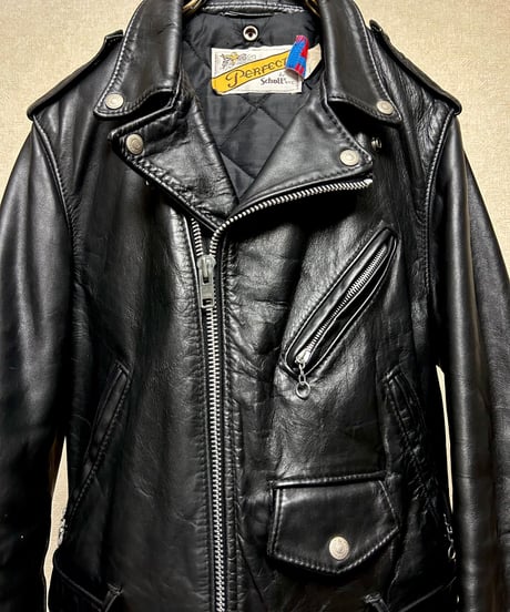 80-90年代ヴィンテージ！極上美品！ショット618ダブルライダース38