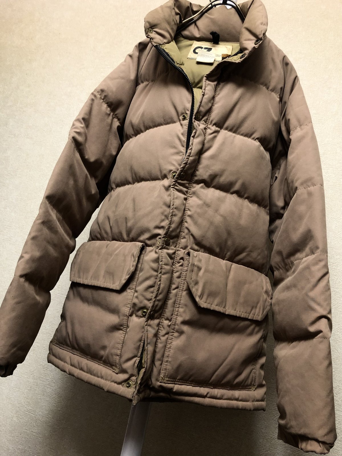 セブンティーズU.S.ヴィンテージTALON社製ダブルジッパーダウン  