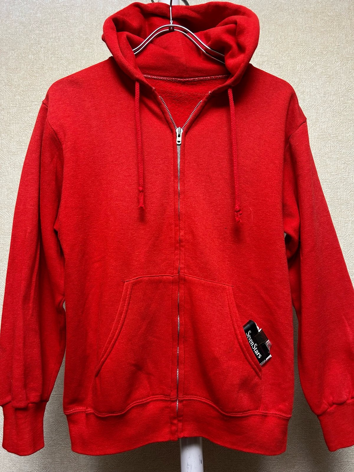 70s ジップアップパーカー アルミzip フェード　Poland製 70s ジップアップパーカー アルミzip フェード Poland製