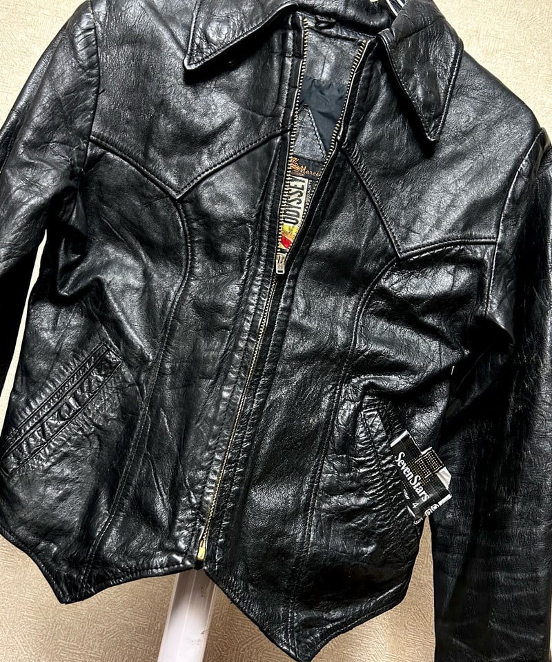 vintage シープレザー ボンバージャケット グランジ y2k アーカイブ VINTAGE - 00's vintage ダウンジャケット アーカイブ グランジ