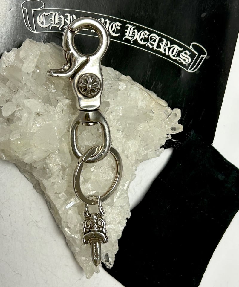 クロムハーツ　クリップ 楽天市場】CHROME HEARTS QUICK CLIP & SPLIT RING W/ #5 DAGGER