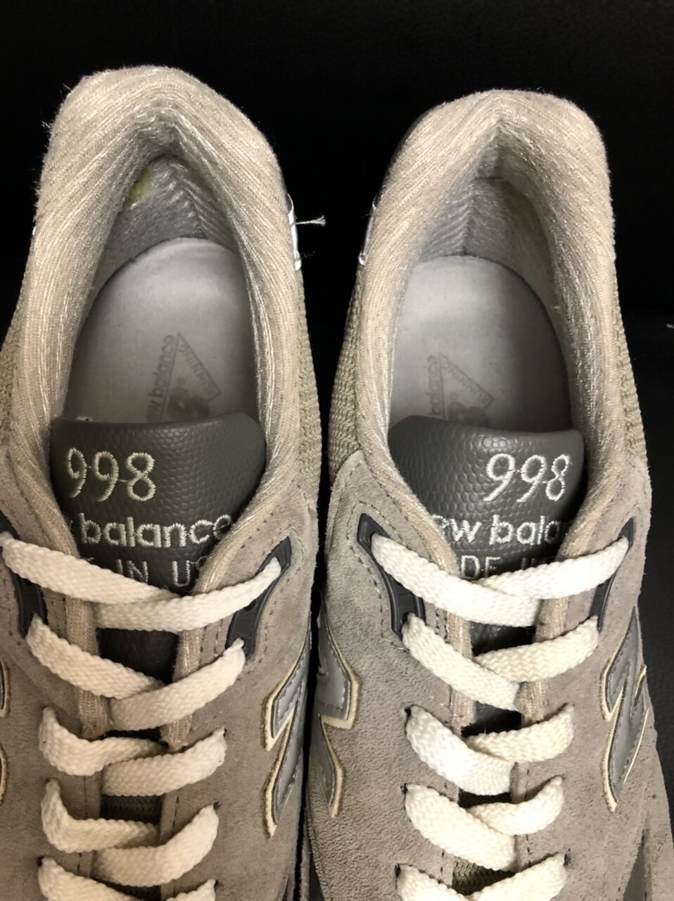 オールドU.S.A高級スニーカー〉U.S.A.製new balance M998 GRAY黄 オールドU.S.A高級スニーカー〉U.S.A.製new balance M998 GRAY黄