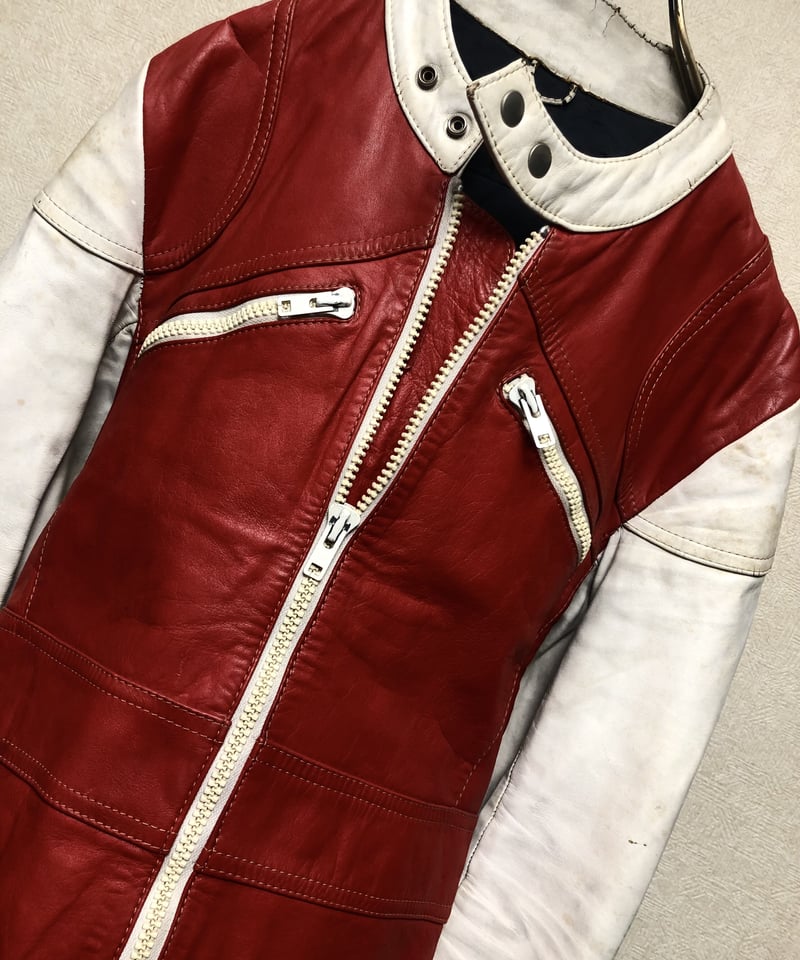 オールドUKライダーススペシャルプライス〉70,s UK ECHTES LEDER EURO