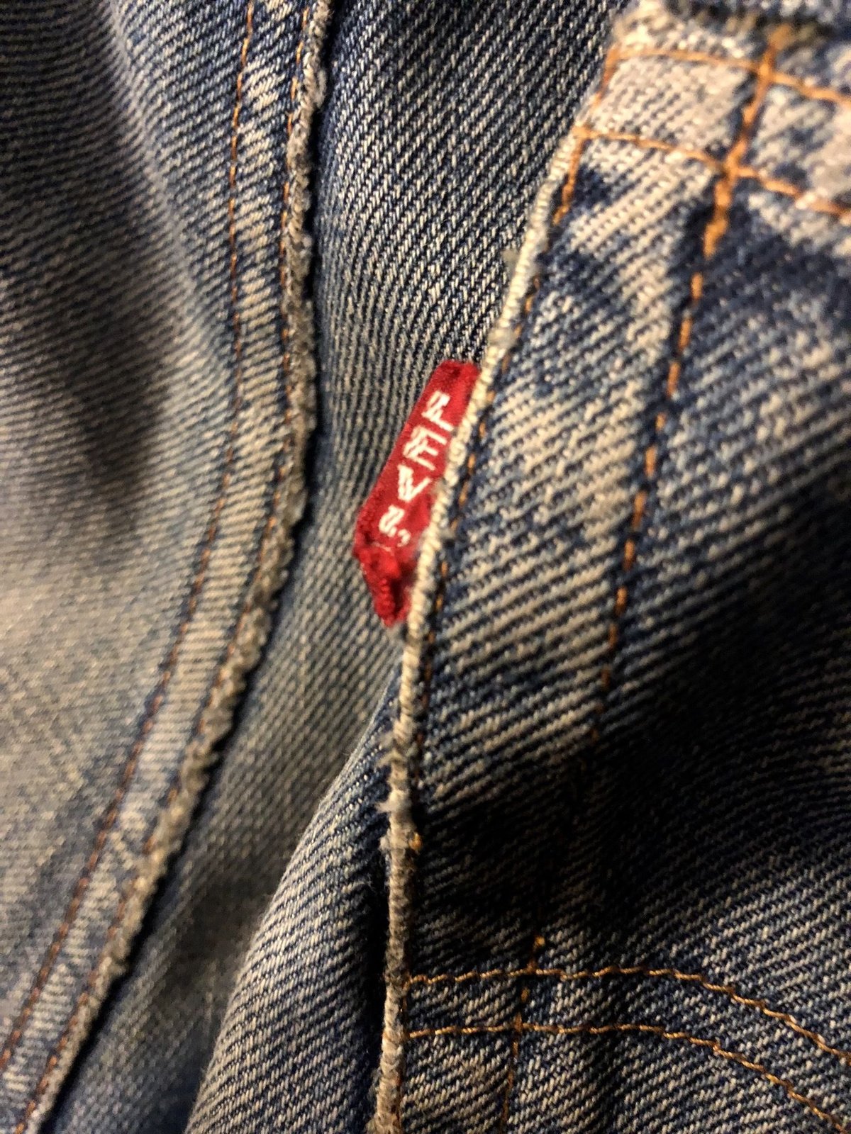 目玉〉リアルヴィンテージ LEVI'S 501 big E 60,s後期モデル