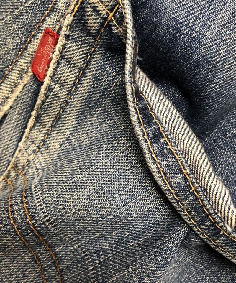 芸術的縦落ちエイジング66前期》U.S.A.製Levi's505 66前期モデル 芸術的縦落ちエイジング66前期》U.S.A.製Levi's505 66前期モデル