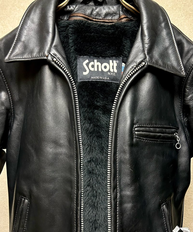 希少IDEALジッパーオールドタグ103US〉オールドU.S.A.製Schott希少IDEA