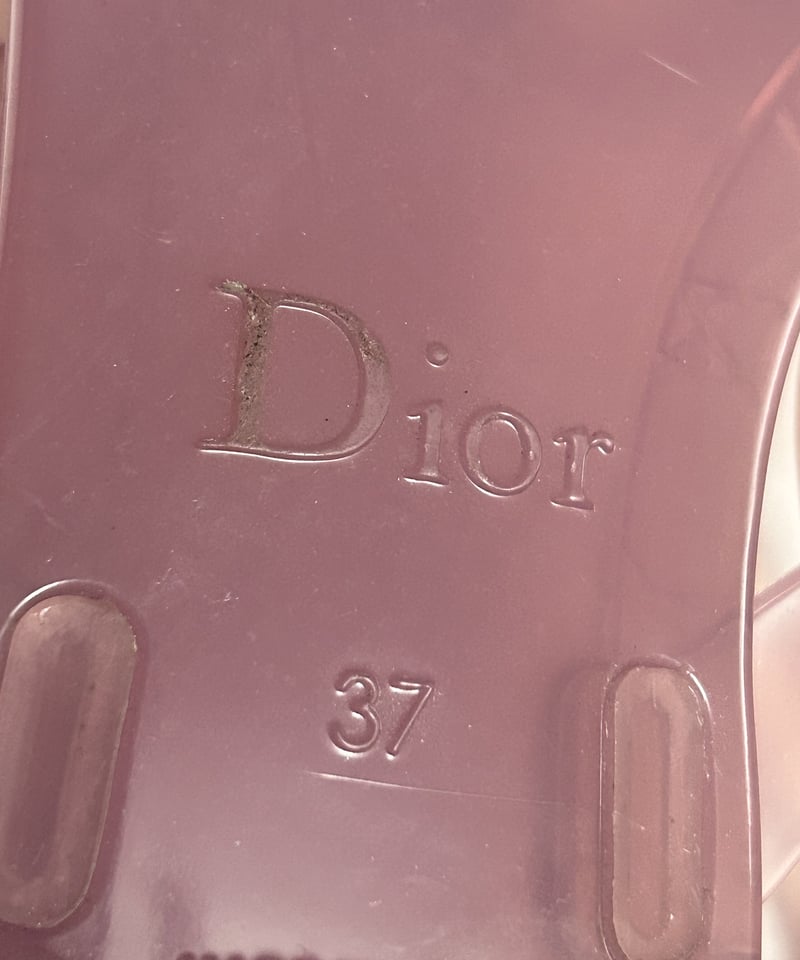 【希少】DIOR サンダル ヴィンテージ RARE Vintage Dior Monogram Rubber Sandals Size 36 | eBay