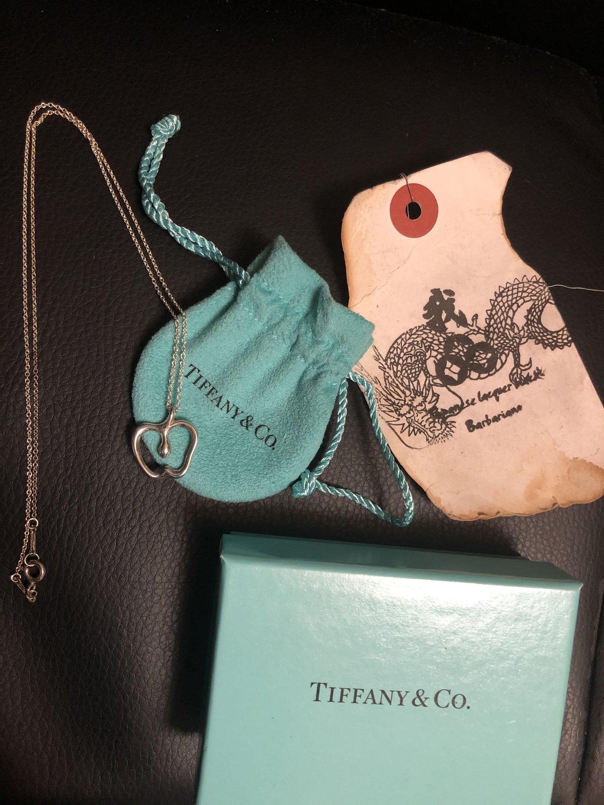 オールドSPAIN製ティファニーギャラ付フルセット〉TIFFANY&Co