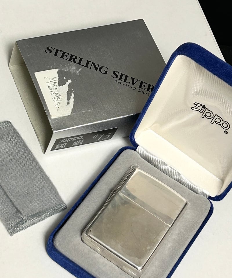 激レア90,sデッドストックスターリングシルバージッポー〉90年代後期