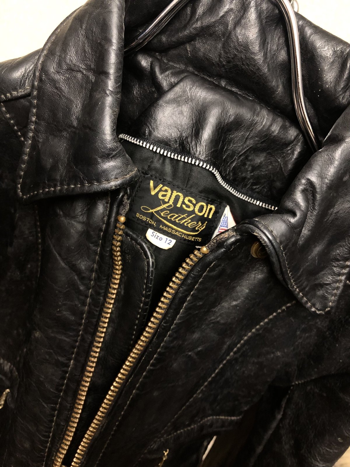超目玉80年代初期U.S.A.製vanson》希少80年代初期モデルvanson TALON...