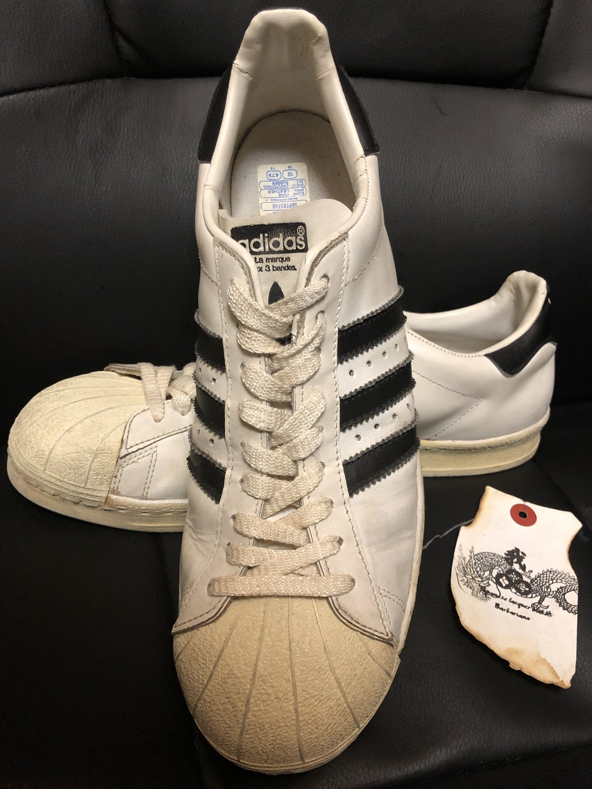 美品70s SUPERSTARアディダス スーパースター フランス製ヴィンテージ フランス製70,sスーパースター〉70年代FRANCE製adidas SUPER STAR