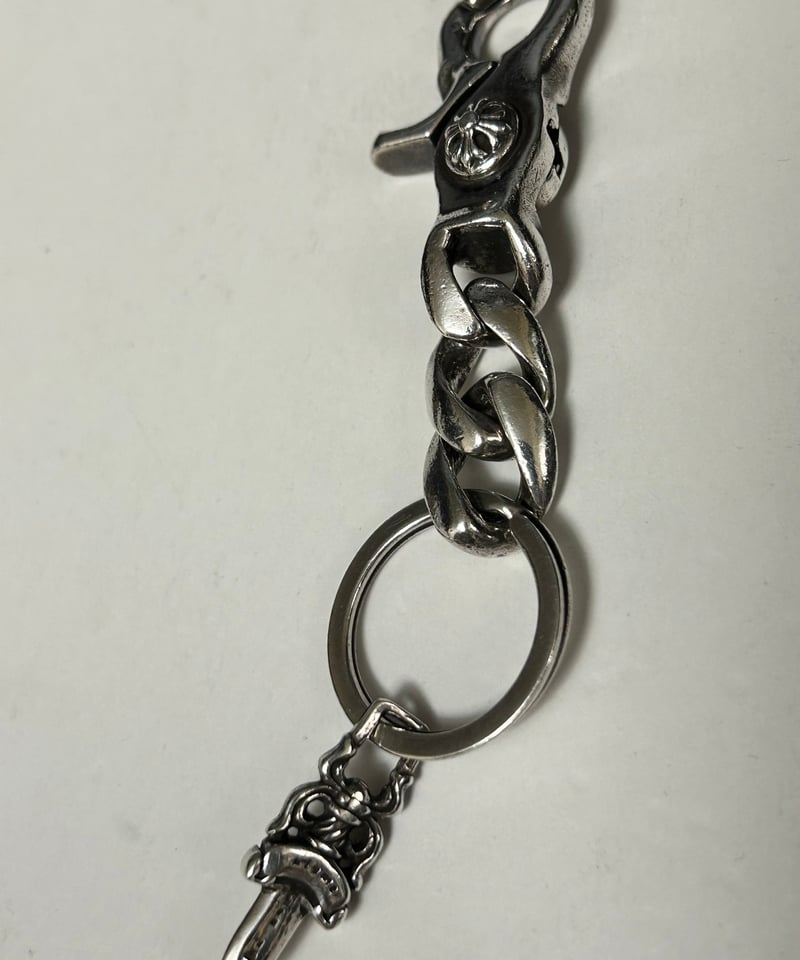 インボイス原本付　クラシック　キーチェーン　chrome hearts クロム CHROME HEARTS クロムハーツ（原本無） 海外インボイス原本付属
