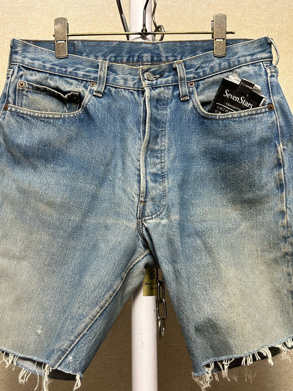 80年代U.S.A.製希少2501赤耳ハーフ仕様〉80年代U.S.A.製Levi's2501