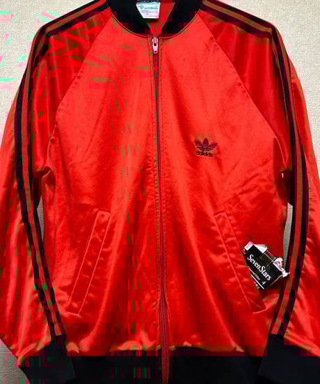 80s ビンテージ adidas ATP L オールブラック ジャージ USA製