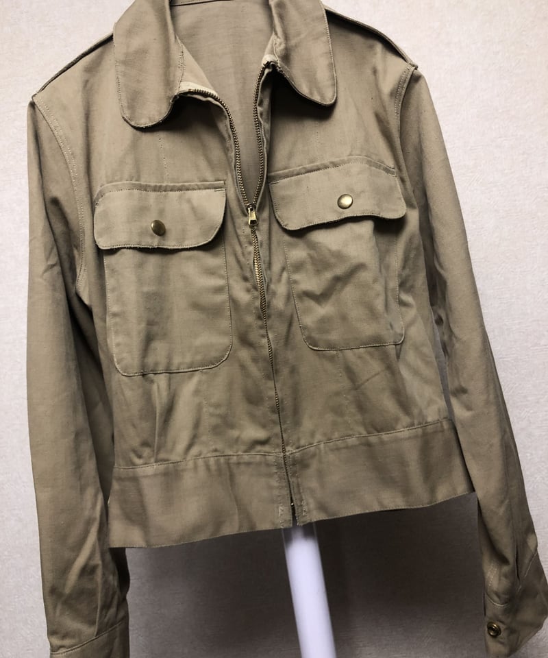 ジャケット・アウター 50s vintage cotton jacket VINTAGE COTTON JACKET/M | 古着屋FERANTRACING【公式】|東京