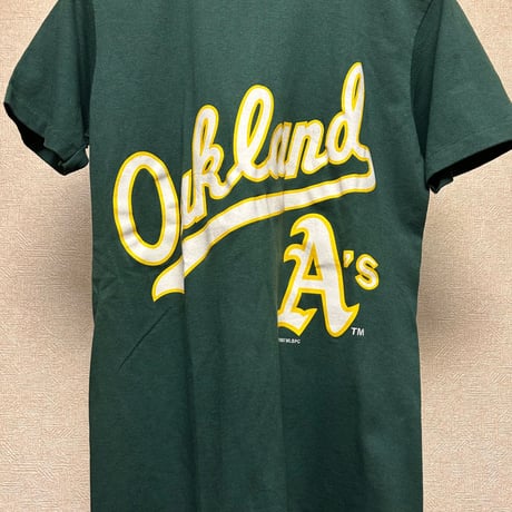 希少USA製　80S VINTAGE OAKLAND ATHLETICS XL VINTAGE】80s Oakland Athletics Tee 