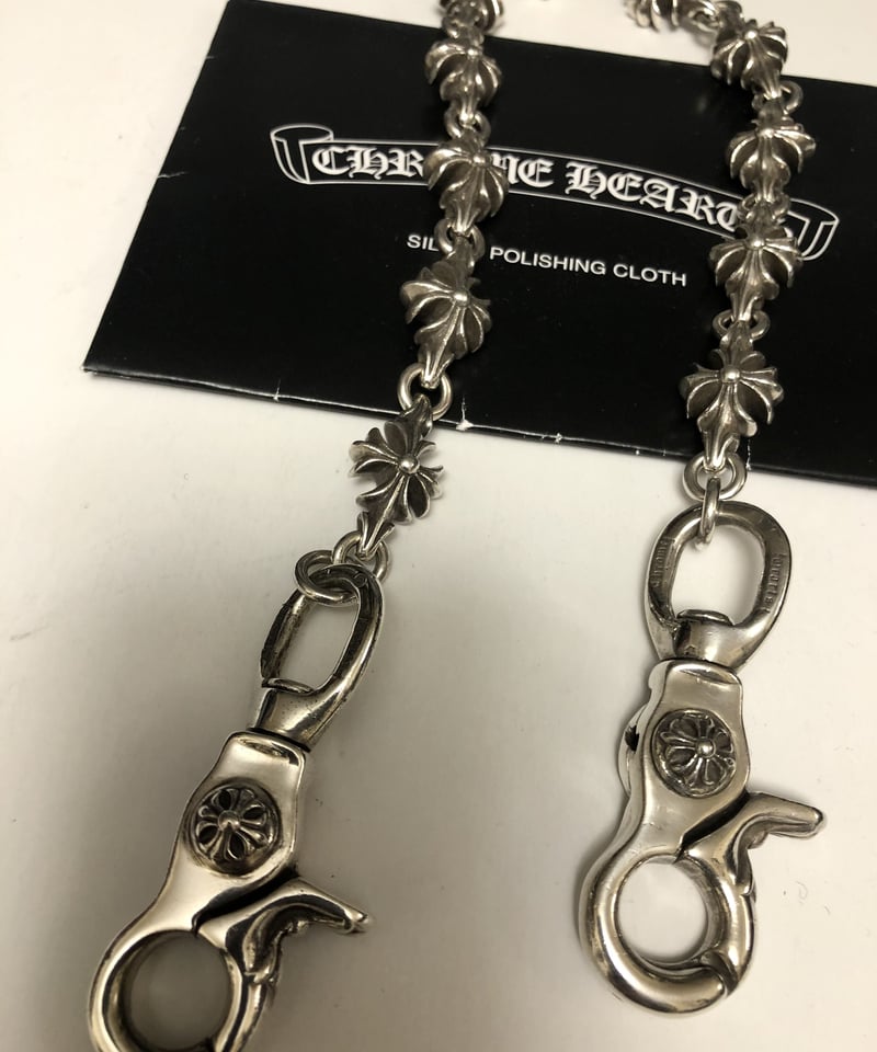 クロムハーツウォレットチェーン〉Chrome Hearts 4C CROSS