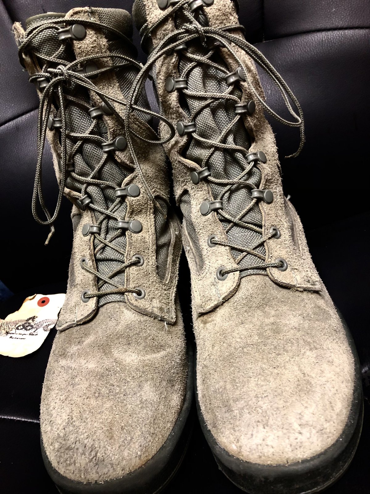 新発売】 実物米空軍放出品 美品ウェルコ製コンバットブーツ 11W