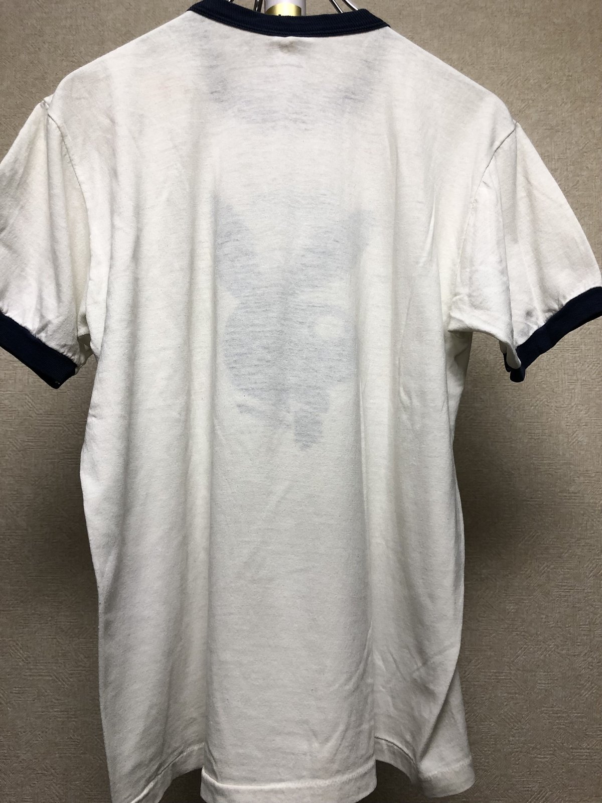 エイティーズU.S.レアTee〉80年代オフィシャルU.S.A.製PLAY BOYレア鉄 