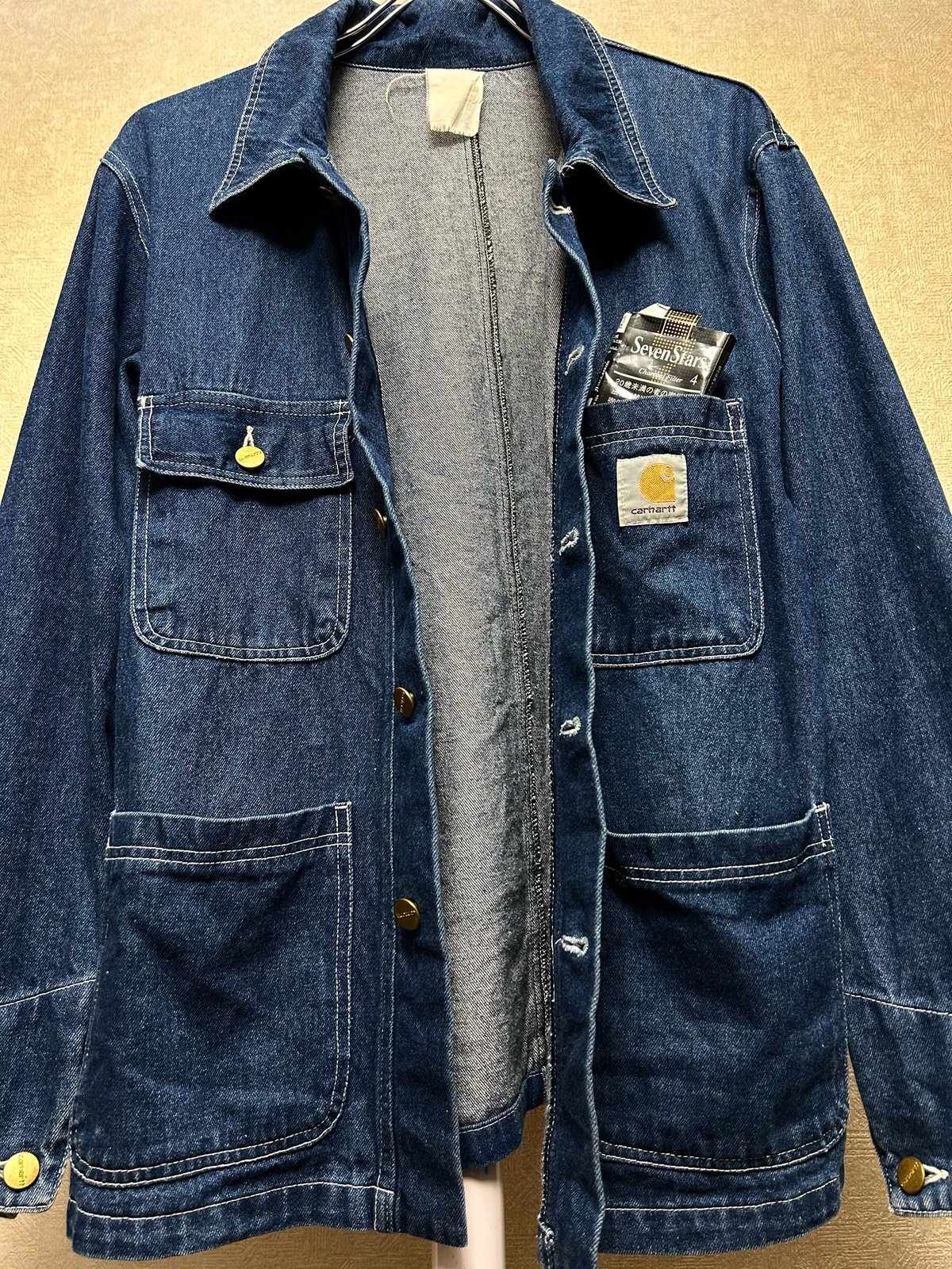あかぼん 様IO64 希少USA製古着カーハートユニオンチケットデニム地オ m85281272448_1.jpg?1720150657