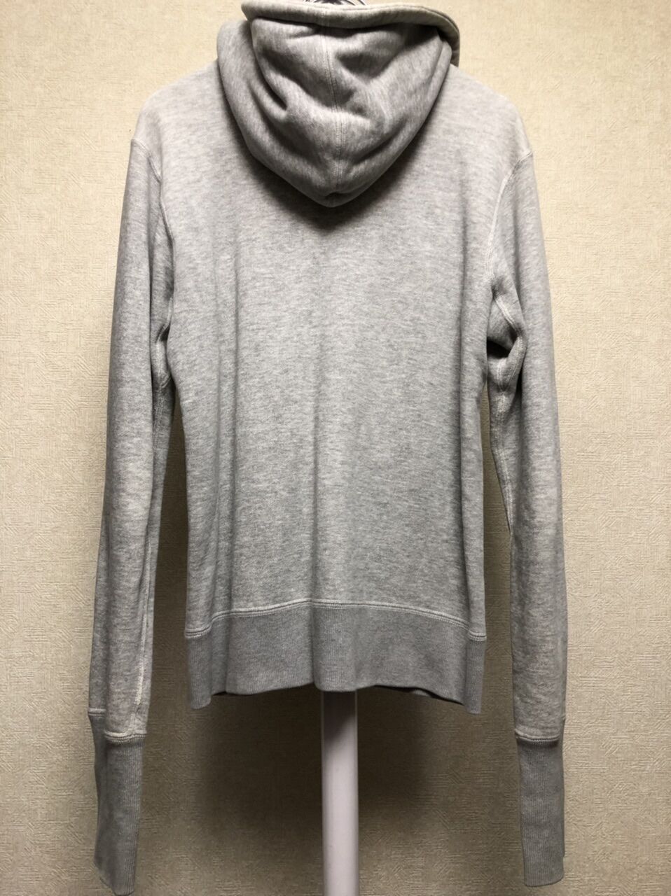 50's Wilson vintageロンT珍品レア　無地　紺✖️灰 オールドWilsonエイティーズ〉80年代Wilson希少TALON社製ダブル