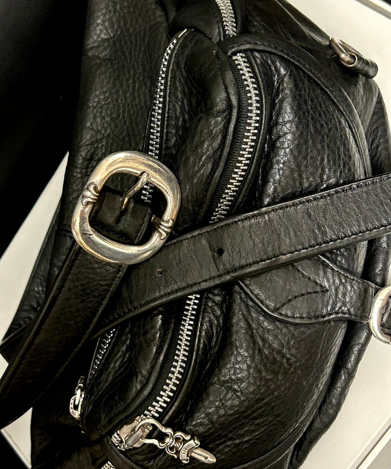 帝王クロムハーツオールドヘヴィーレザーモデル#1スナットパック