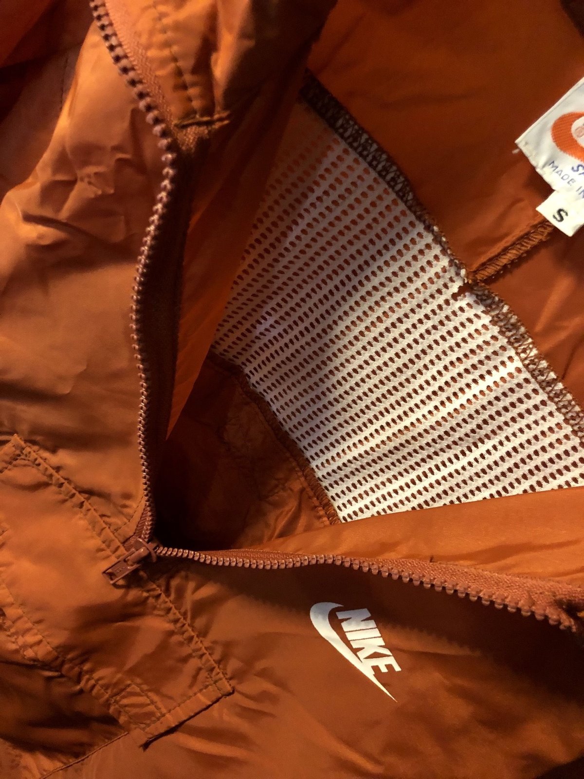 70s NIKE オレンジタグ ジャージ パーカー USA製 美品 70年代 70s ナイキ アメリカ製 スポーツジャケット トラックジャケット