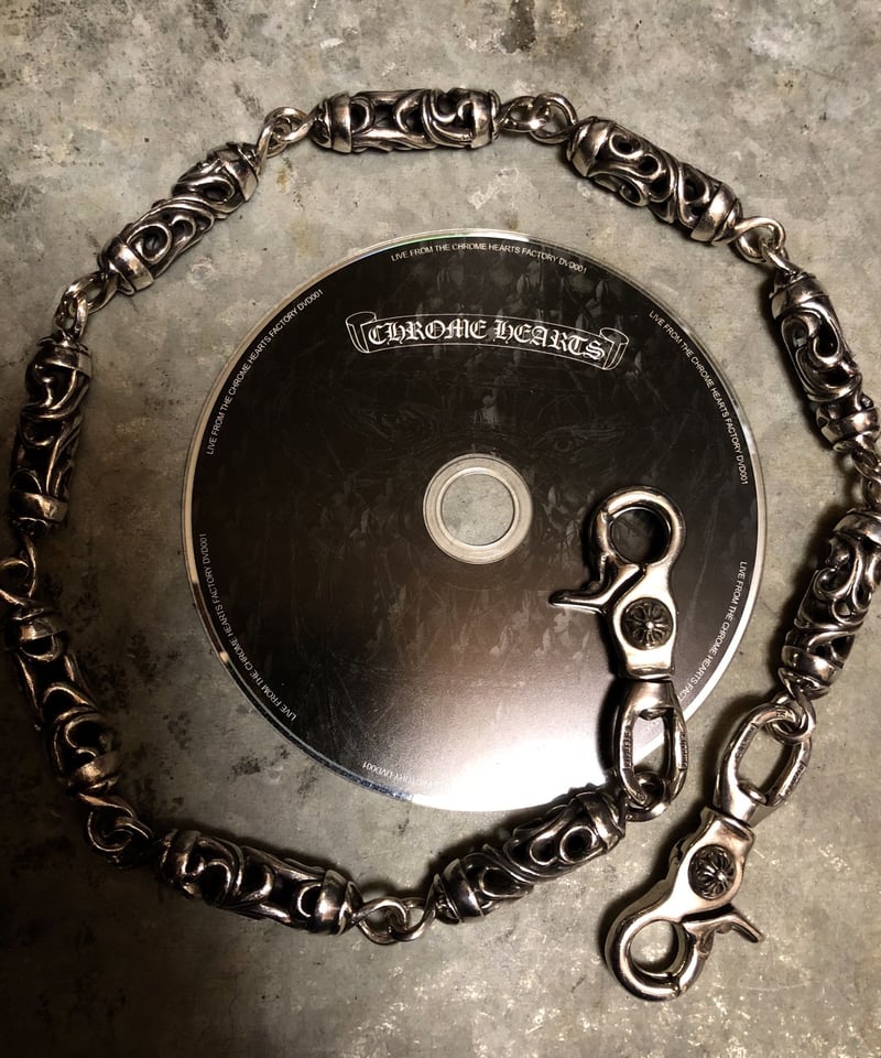 超目玉・最高峰ウォレットチェーン》Chrome Hearts 9LINK ダブル