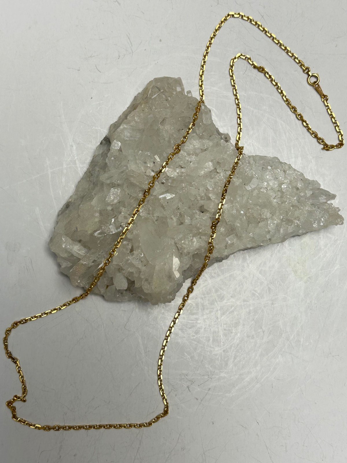 オールドエイティーズ海外刻印750(K18)GOLD JEWELRY〉80年代海外