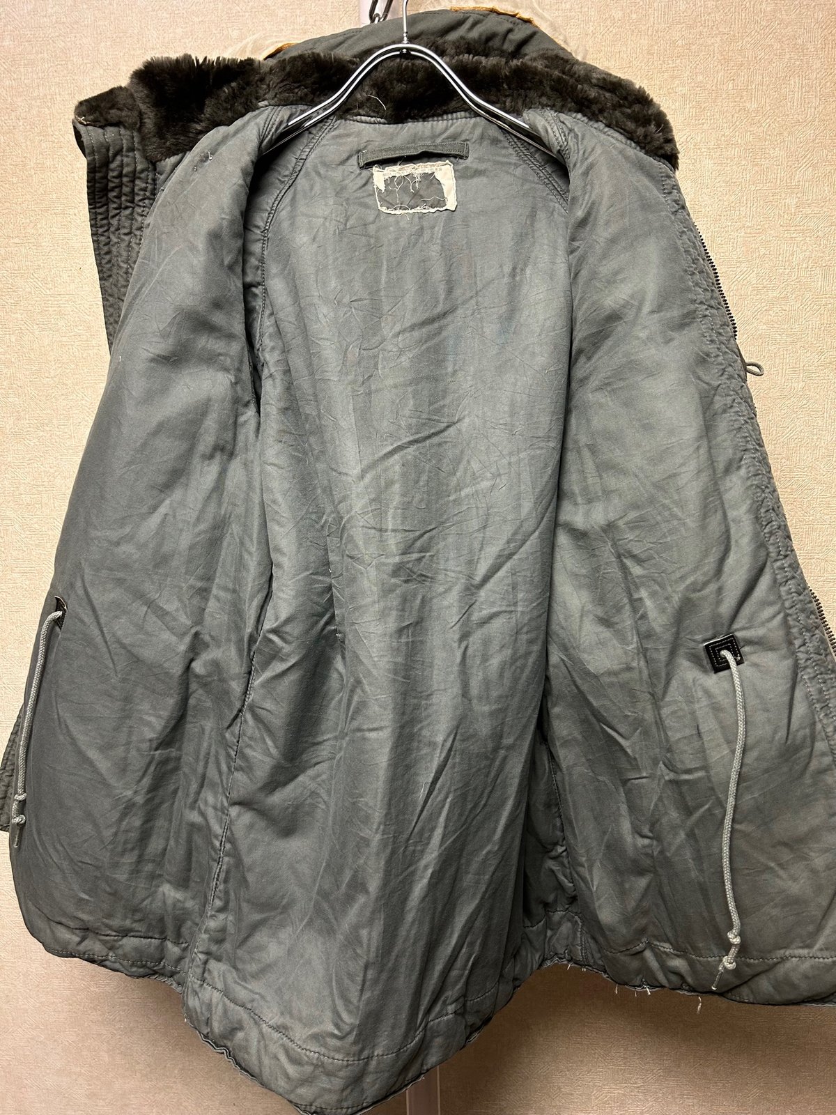 枯渇米軍実物SCOVILLジッパーN-3B希少日本人黄金サイズ〉米軍