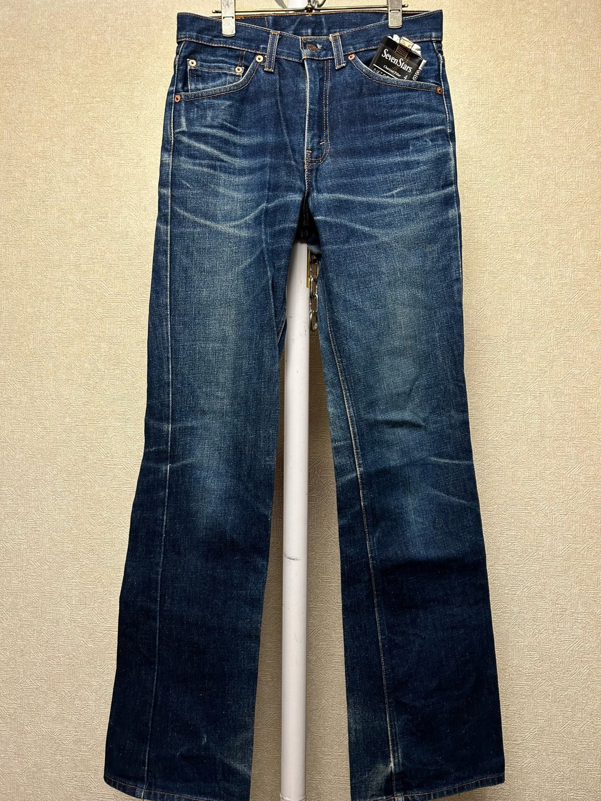 【50s 極上ヴィンテージ】ウールパンツ クリーム色 ボタンフライ 尿素ボタン 50s 極上ヴィンテージ】ウールパンツ クリーム色 ボタンフライ 尿素