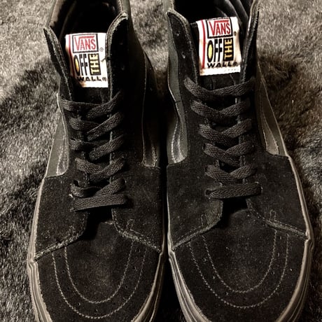 ★名作‼️USA製直後★90s VANS スケハイ 黒白 12‼️ リペア済 VANS バンズ SK8-HI USA製 90s後期 ビンテージ27.5cm - メルカリ