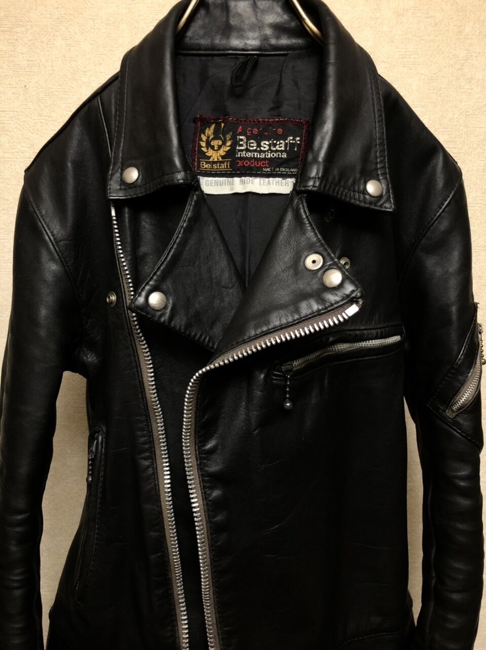 超目玉激レアUKパンクスライダース》70年代後期イングランド製Belstaff 超目玉激レアUKパンクスライダース》70年代後期イングランド製Belstaff