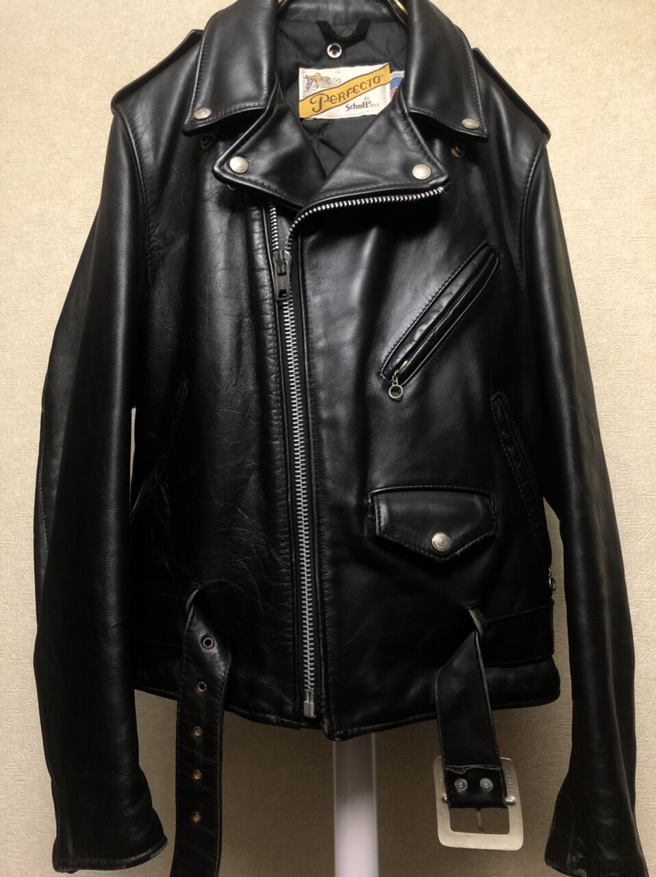 美品】SCHOTT ショットレザージャケット327USA製 IDEAL 美品】SCHOTT ショットレザージャケット327USA製 IDEAL