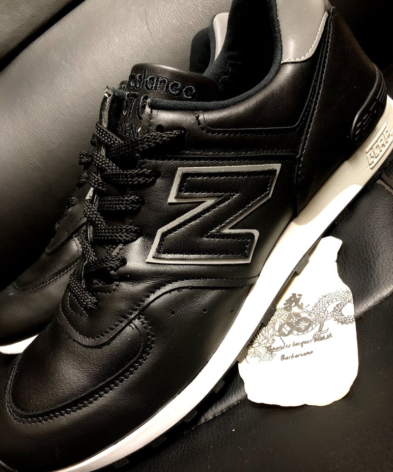 超目玉イングランド製》イングランド製M576KKL new balance レザーBLACK...