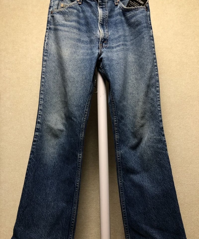 USA製 80's Levi's 517 オレンジタブ W35L31 古着 80s USA製 Levi's 517 オレンジタブ 濃紺 デニム ブーツ