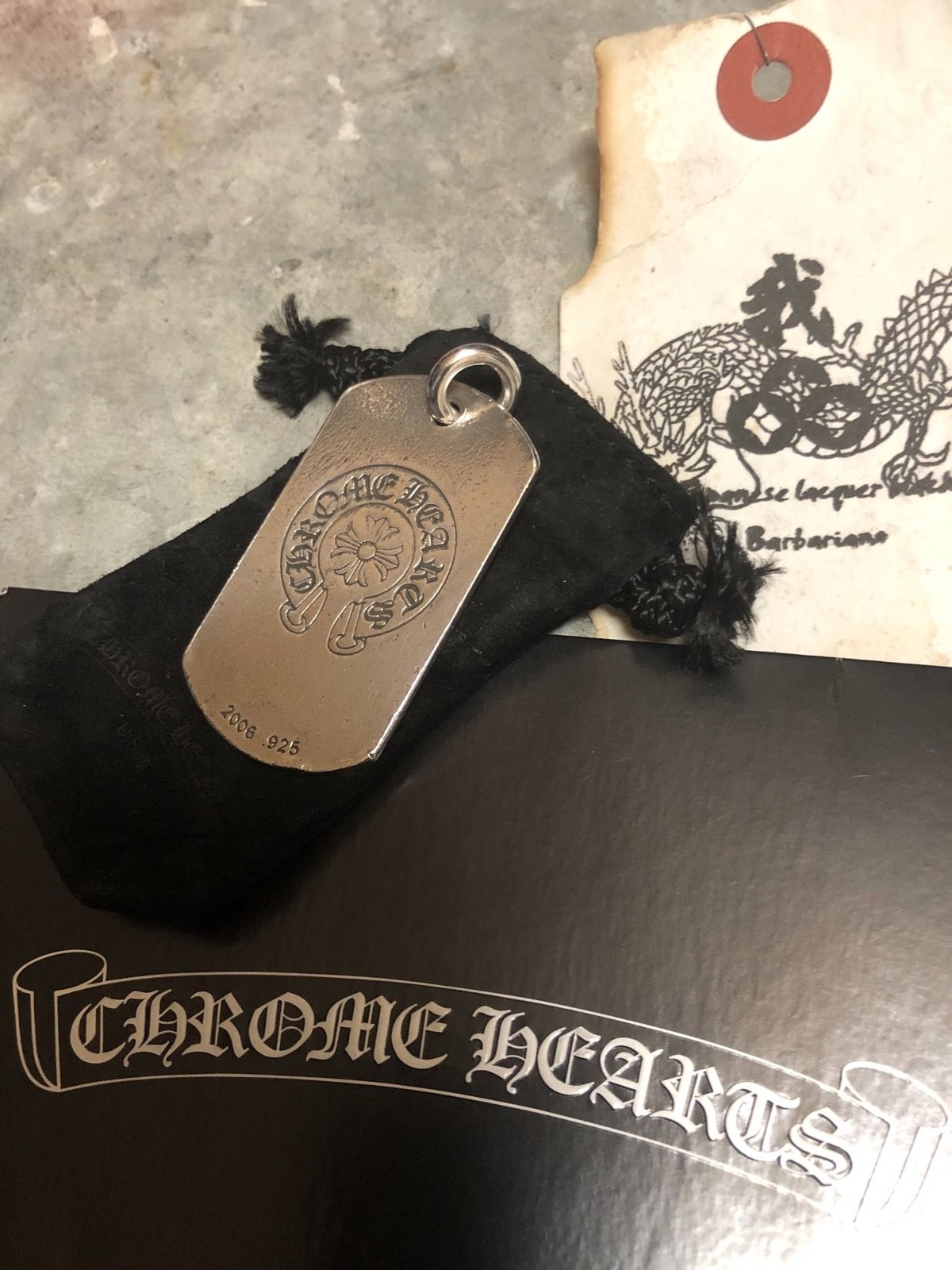 帝王クロムハーツマリブ店限定オールドドッグタグスペシャルプライス